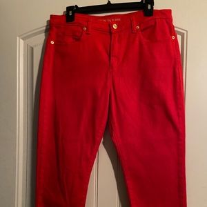 Michael Kors cropped skinny Jean